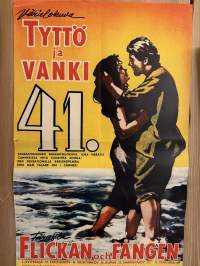 Tyttö ja vanki 41 -elokuvajuliste