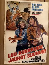 Luu kurkkuun, jauhot suuhun! -elokuvajuliste