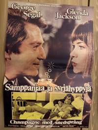 Samppanjaa ja syrjähyppyjä -elokuvajuliste