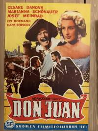 Don Juan  -elokuvajuliste