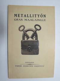 Metallityön opas maalaisille, ohjeita rauta- ja metalliteosten juottamiseen ja korjaamiseen, tinaamiseen, karkaisemiseen, syövytykseen... -näköispainos