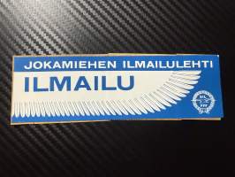 Jokamiehen ilmailulehti -tarra