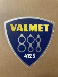 Valmet 412 S  -tarra  / sticker