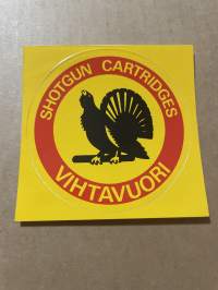 Vihtavuori shotgun cartridges -tarra  / sticker