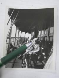 Laivan kannella 1925 -valokuva