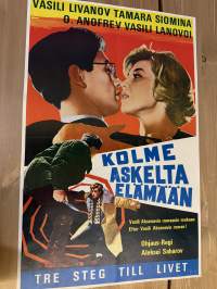 Kolme askelta elämään -elokuvajuliste