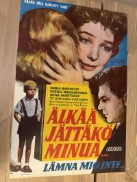 Älkää jättäkö minua -elokuvajuliste