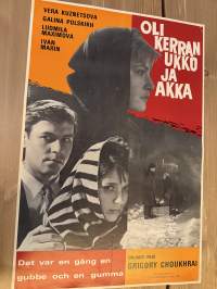 Oli kerran ukko ja akka -elokuvajuliste