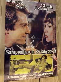 Samppanjaa ja syrjähyppyjä -elokuvajuliste
