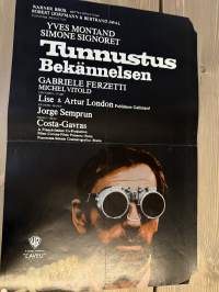Tunnustus -elokuvajuliste