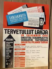 Tervetullut lahja -elokuvajuliste