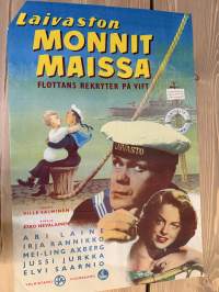 Laivaston monnit maissa -elokuvajuliste