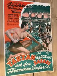 Tarzan ja kadonnut safari -elokuvajuliste