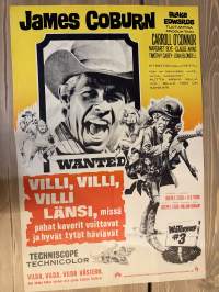 Villi, Villi, Villi Länsi, missä pahat kaverit voittavat ja hyvät tytöt häviävät  -elokuvajuliste