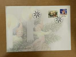 3.11.2017 FDC -kirje / ensipäivänkuori joulu