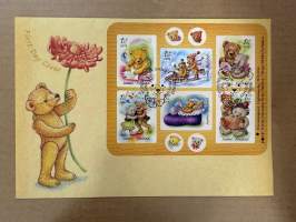 20.01.2014 FDC -kirje / ensipäivänkuori kuvitus Henna Takkinen