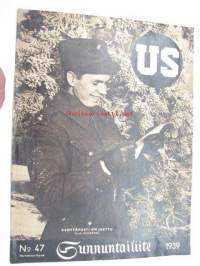 Uusi Suomi Sunnuntaliite 19.11.1939