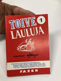 Toivelauluja 1 - Kokoelma suosittujen laulujen ja iskelmien tekstejä, Toimittanut Kullervo - vuonna 1992 julkaistu Toivelauluja-vihkojen viiden ensimmäisen