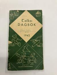 Talkodagbok 1942, Göran Selin -talkoopäiväkirja sota-ajalta, sisältää värillisen sienikartan