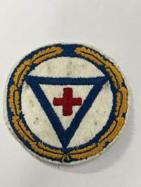 Punainen Risti -kangasmerkki, tunnistamaton