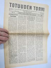 Totuuden Torvi 1948 nr 6,  Ernesti Hentunen, Radikaalinen kansanpuolue -julkaisu, paljastuksia, skandaaleja, äärioikeiston naamioitumispyrkimyksiä, ym.