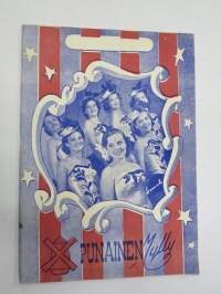 Punainen Mylly - Selvät sävelet -käsiohjelma Kevät 1953, teatteri- / kabaree-esitys