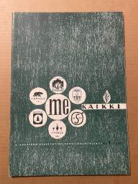 Me kaikki A. Ahlström Osakeyhtiön henkilökuntalehti 1956 nr 1, Kauttuan tehtaat, Varkauden tehtaat, Pihlavan tehtailla