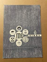 Me kaikki A. Ahlström Osakeyhtiön henkilökuntalehti 1956 nr 3, Varkauden tehtaat, Karhulan lasitehtaalla