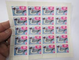 OKO - Osuuskassat 10 mk Lokki -säästömerkkiarkki