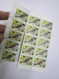 OKO - Osuuskassat 50 mk Lintu -säästömerkkiarkki