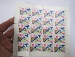 OKO - Osuuskassat 10 mk Harakka -säästömerkkiarkki