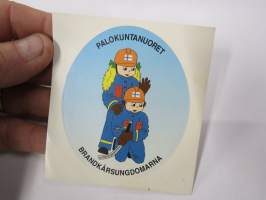 Palokuntanuoret - Brandkårsungdomarna -tarra