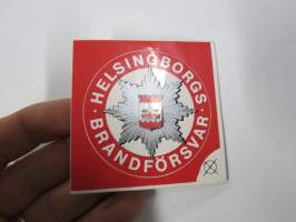 Helsingborgs Brandförsvar -tarra