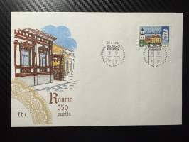 27.3.1992 FDC -kirje / ensipäivänkuori