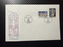 30.10.1992 FDC -kirje / ensipäivänkuori