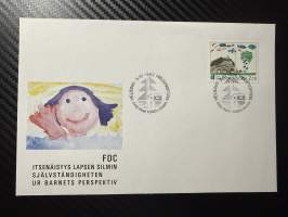 5.10.1992 FDC -kirje / ensipäivänkuori