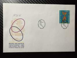 26.2.1996 FDC -kirje / ensipäivänkuori
