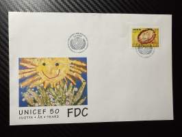 2.2.1996 FDC -kirje / ensipäivänkuori