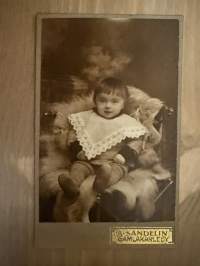 Valokuvaamo A-Sandelin -visiittikorttivalokuva / visitcard photo - cdv