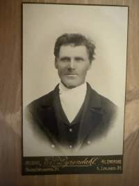 Valokuvaamo J. P. Dyrendahl, helsinki -visiittikorttivalokuva / visitcard photo - cdv