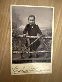 Valokuvaamo Eric Sundström, Helsinki -visiittikorttivalokuva / visitcard photo - cdv