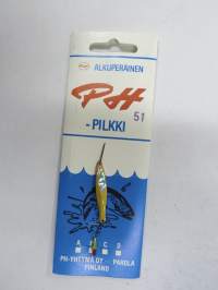 PH-pilkki 51 kellertävä, käyttämätön, alkuperäispakkauksessaan