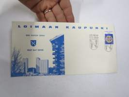 Loimaan kaupunki, 1.1.1969 FDC -ensipäivänkuori