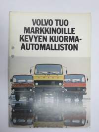 Volvo F 406, F 609, F 613 kevyt kuorma-autoluokka 6-13 ton -myyntiesite