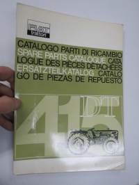 Fiat Trattori 415 DT Catalogo parti di cambio - Spare Parts Catalogue - Logue des Pieces Detachees - Ersatzteilkatalog - Catalogo de piezas de repuesto