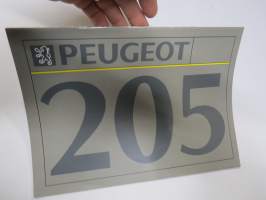 Peugeot 205 -myyntiesite