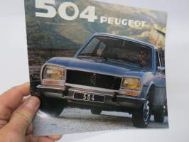 Peugeot 504 1981 -myyntiesite