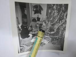 Joulu 1960-luvulla -valokuva