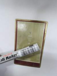 Visit Portrait, kulta-puna -visiittikortivalokuva / carte de visite / cdv -valokuva