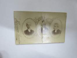 Paimion papit 1904, Valokuvaamo Herman Lundén -visiittikortivalokuva / carte de visite / cdv -valokuva